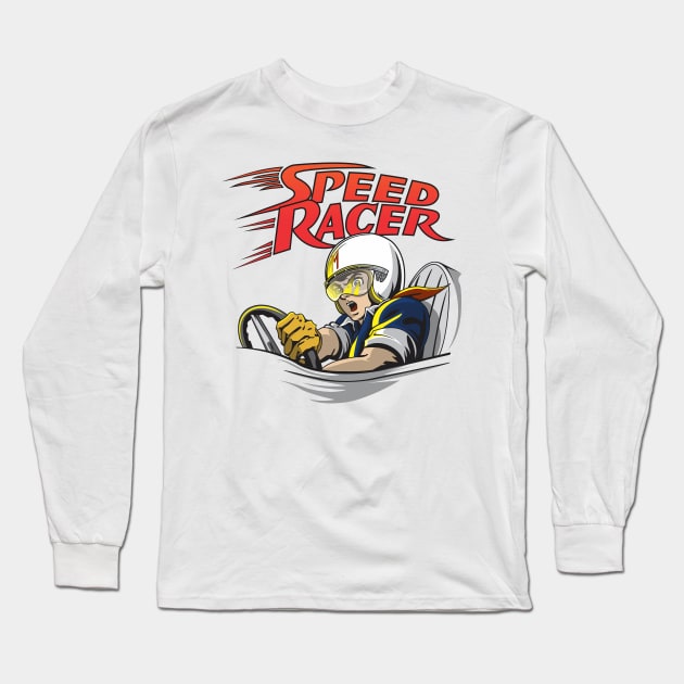 Speed Racer Cartoons Long Sleeve T Shirt TeePublic